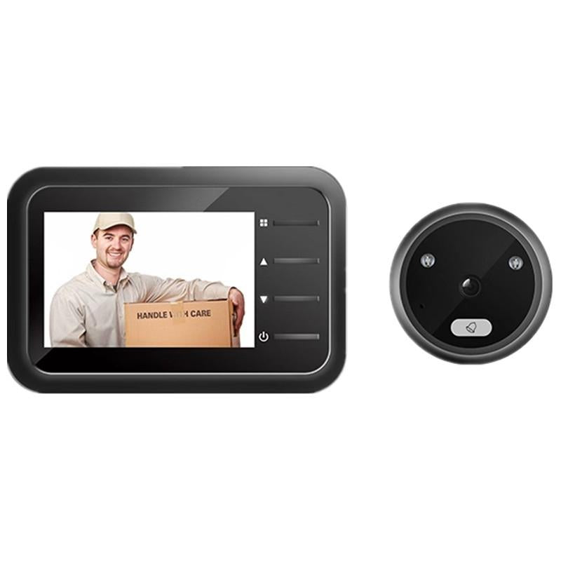Smart Cat Eye Video Doorbell - 2.4 Hd Electronic Home-1915198381966364679