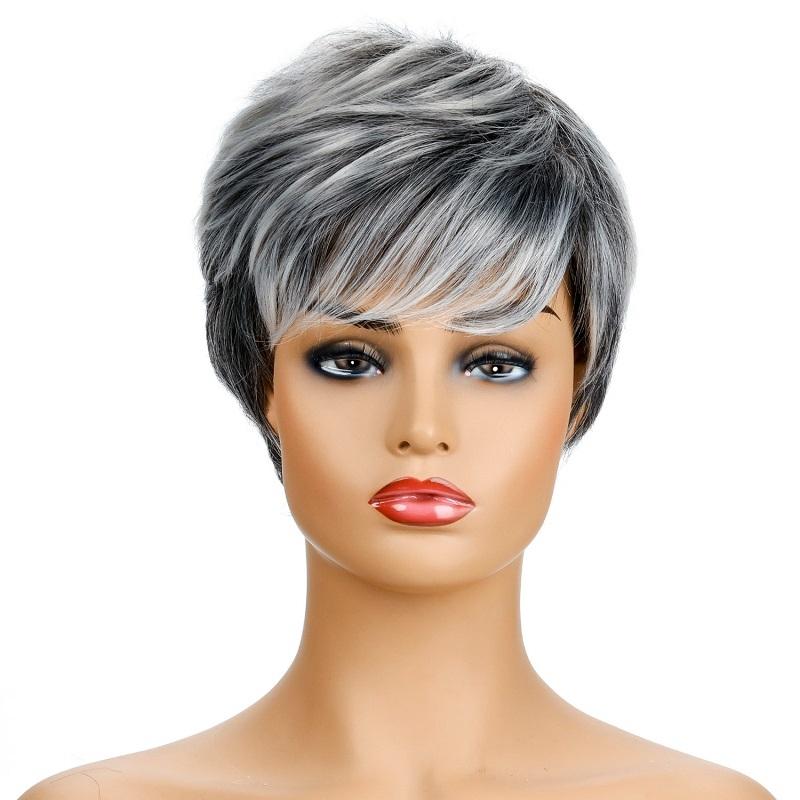 Short Curly Wig For Women - Realistic Style-1915196906854813703