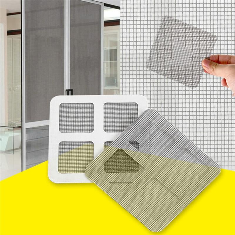 6-Piece Anti-Insect Door Screen Repair Tape Set-1915197894558879749