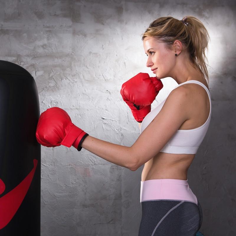 Children'S Training Boxing Gloves For Fitness And Fighting - Solid Colour-1915198261925384197