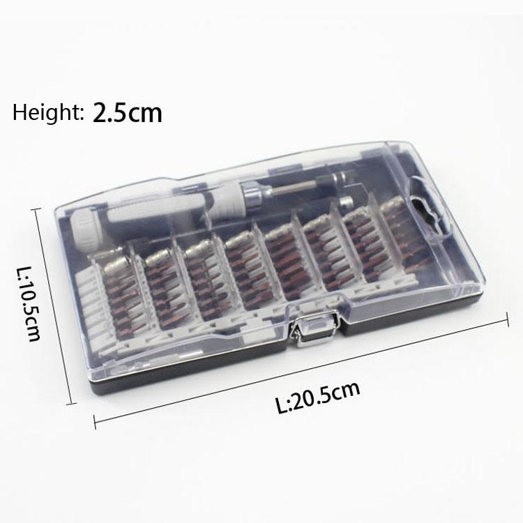 60-Piece Mobile Phone & Notebook Repair Tool Kit With Phillips Screwdriver-1915196961498206216