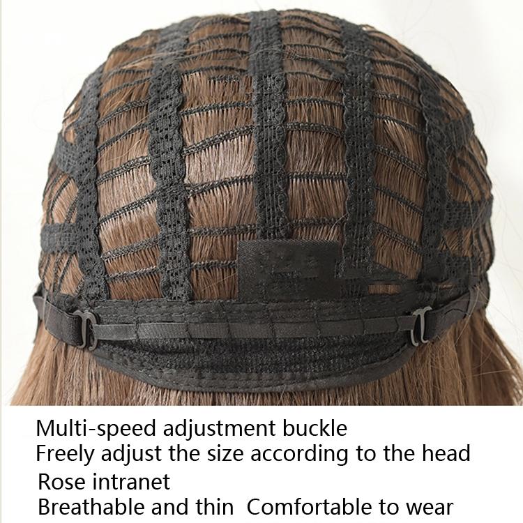 Long Curly Hair With Bangs - 65Cm Length-1915196854946107395