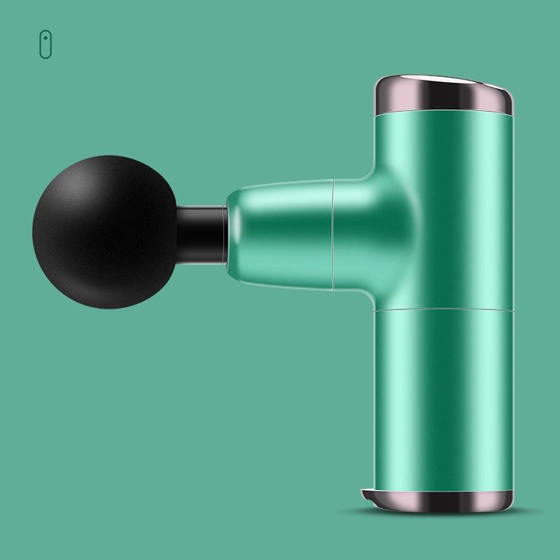 Electric Shock Muscle Massage Gun - Minia Green Fascia Pocket-1915197259579002888