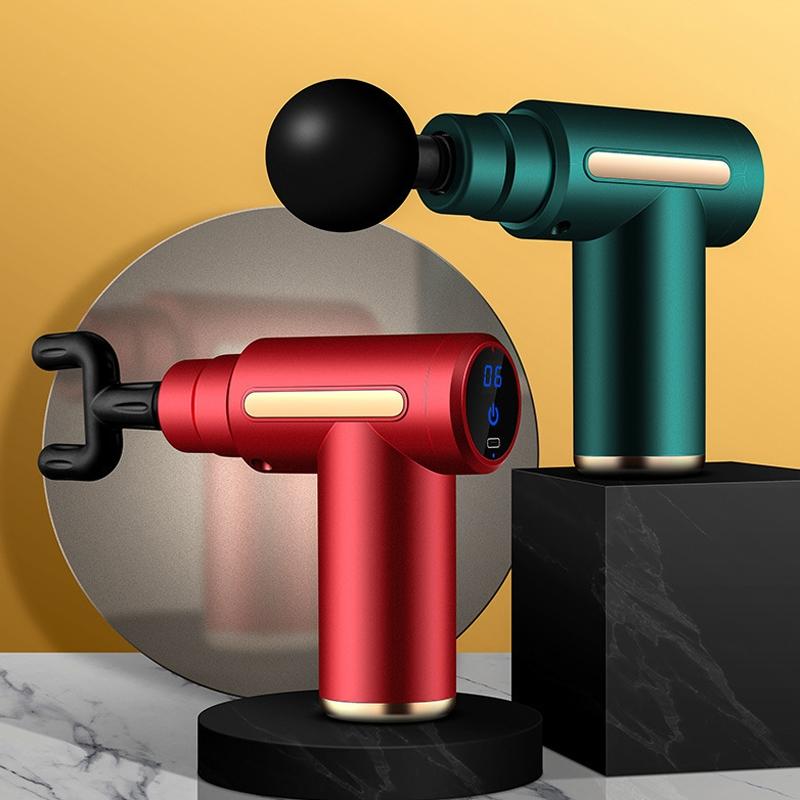 Electric Shock Muscle Massage Gun - Mini Grey Pocket-1915197282828029959