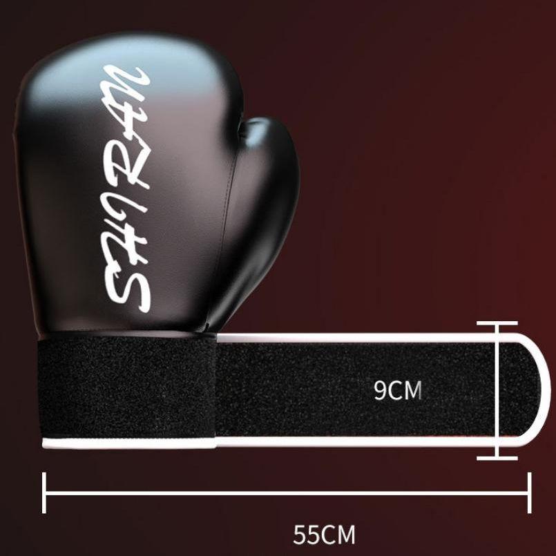 Professional Boxing Sanda Gloves For Training And Fighting - White 10Oz-1915196713333821444