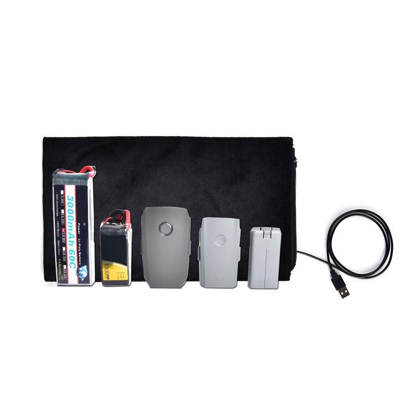 Usb Battery Safety Guard For Dji Mini 2 / Air 2S - Fireproof Insulation Bag-1915198100184633348