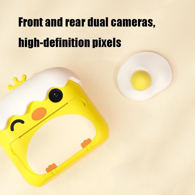 Mini Dual-Lens Digital Camera Toy For Kids - Front & Rear-1915196874139242500