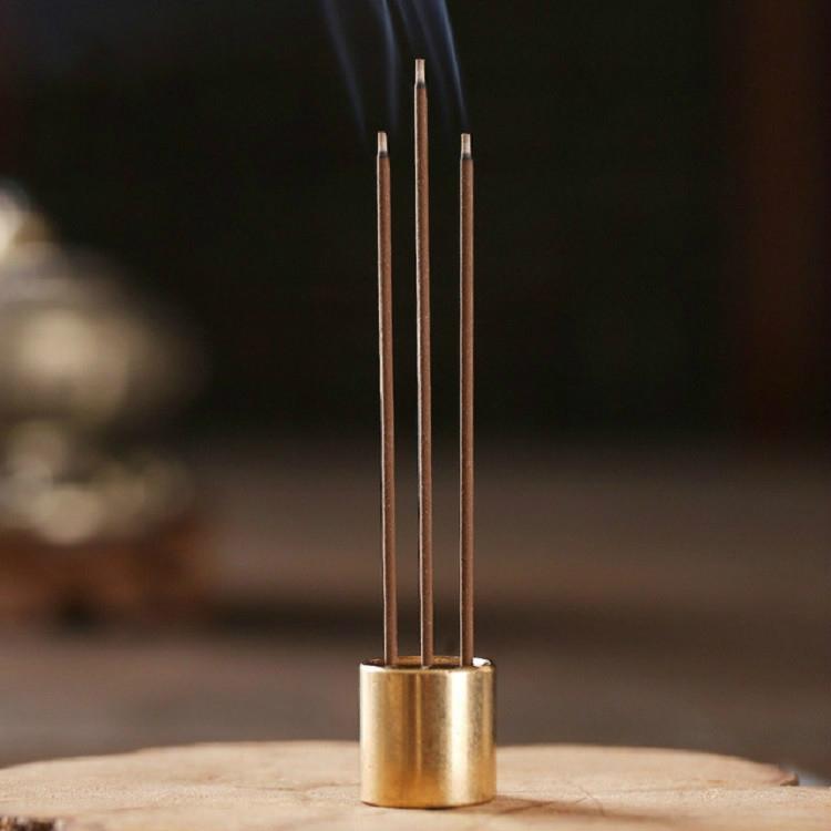 Medium Copper Nine-Hole Incense Stick Plate Burner - Set Of 5-1915198137023205381