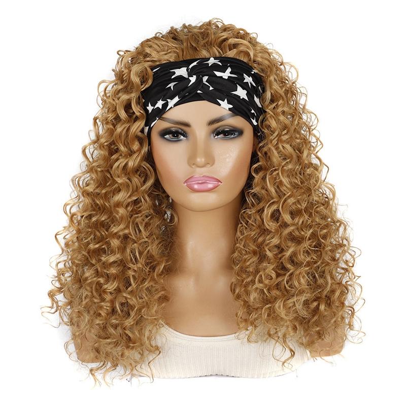 27 Xb Volumizing Hairband Wig - Chemical Fiber-1915197184203165702