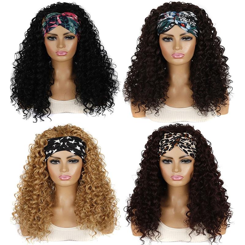 27 Xb Volumizing Hairband Wig - Chemical Fiber-1915197184203165697