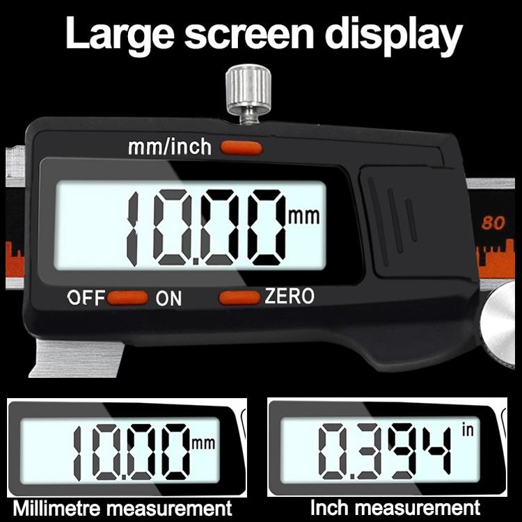 Digital Display Vernier Caliper - 0-150Mm Stainless Steel Body-1915198149614505993