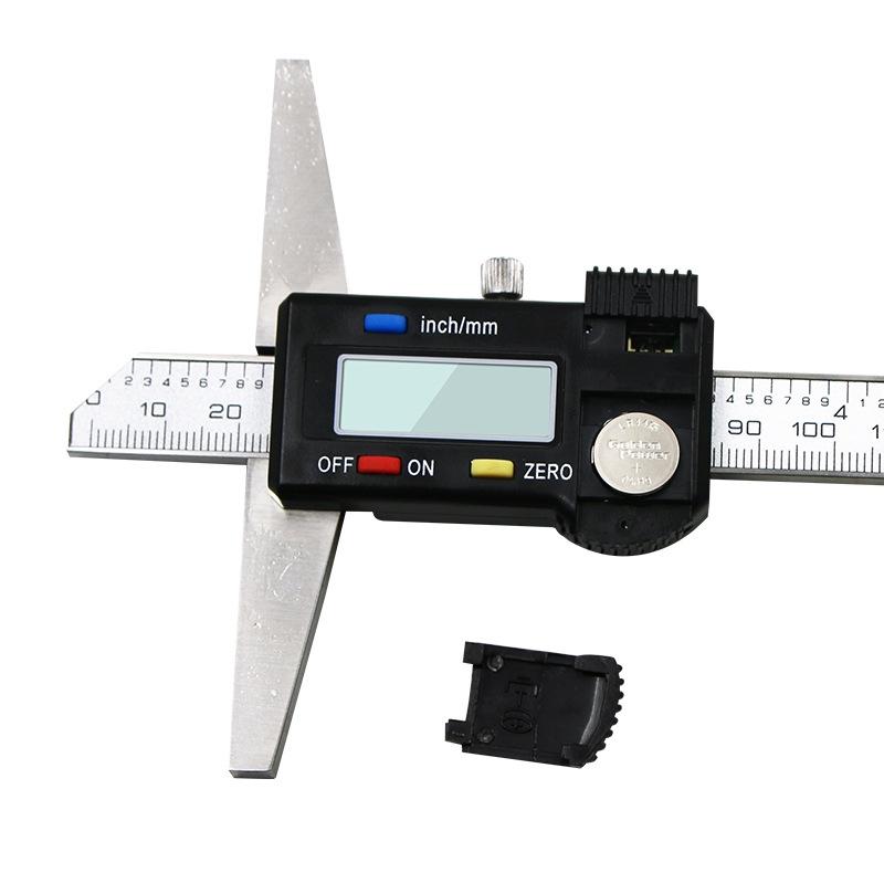 Digital Depth Gauge Caliper - 0-150Mm Measurement-1915197723246727171