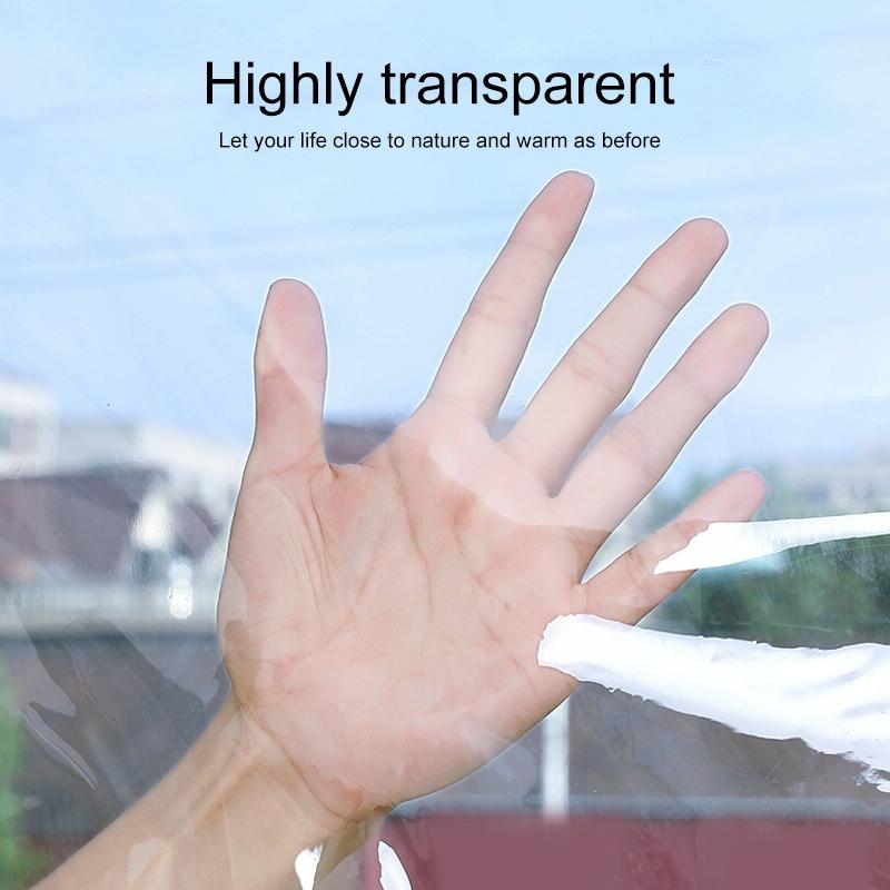 Double-Layer Insulation Film For Indoor Windows - Windproof Soundproof Warm - 1.6X2.2M-1915197199730479107