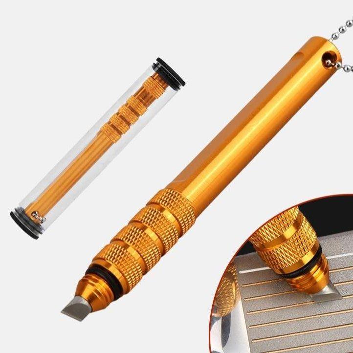 Flat Knife Golf Club Groove Cleaner - For A Clean Face-1915198333668954117