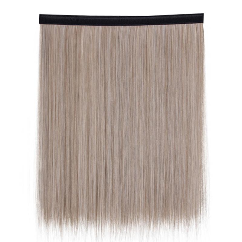 Detachable Hat Wig With Long Straight Hair For Autumn / Winter-1915196536799760389
