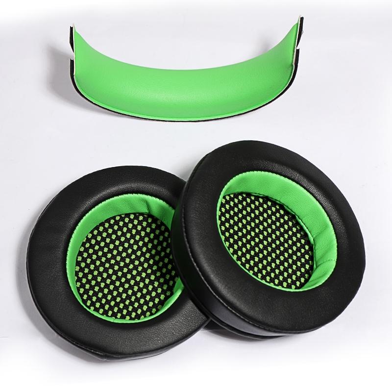 2-Pack Headset Case For Edifier Hecate G4 Gaming Headphones - Black / Green-1915198334830776321
