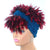 10 Gradient Small Curly Headscarf Wig In 1B Colour-1915198389650329603