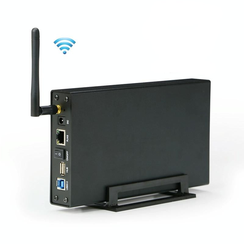 Wireless Nas Private Cloud Storage For 3.5 Mobile Hard Drives-1915196513471041536