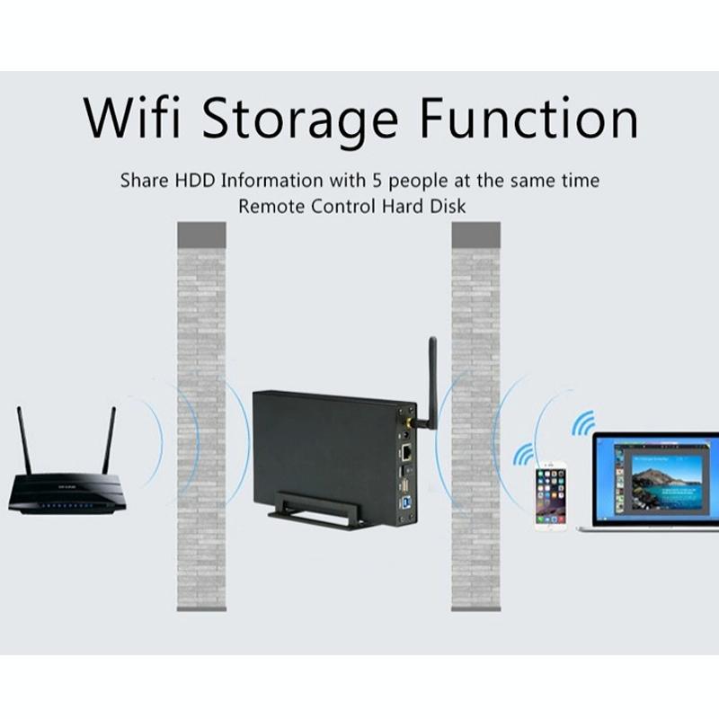 Wireless Nas Private Cloud Storage For 3.5 Mobile Hard Drives-1915196513471041545