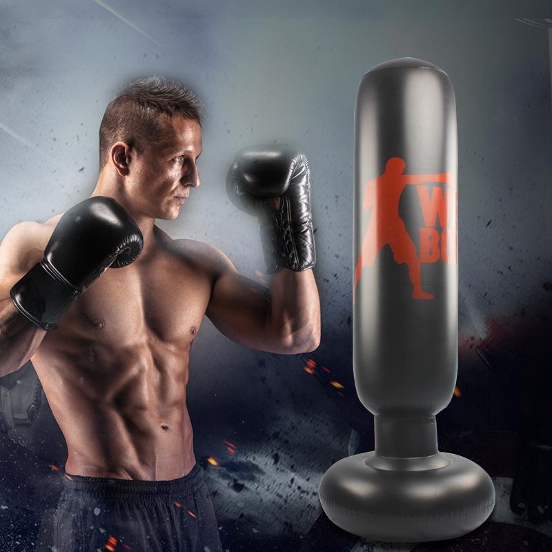 1.6M Inflatable Punching Bag For Fitness And Catharsis-1915197237793787911