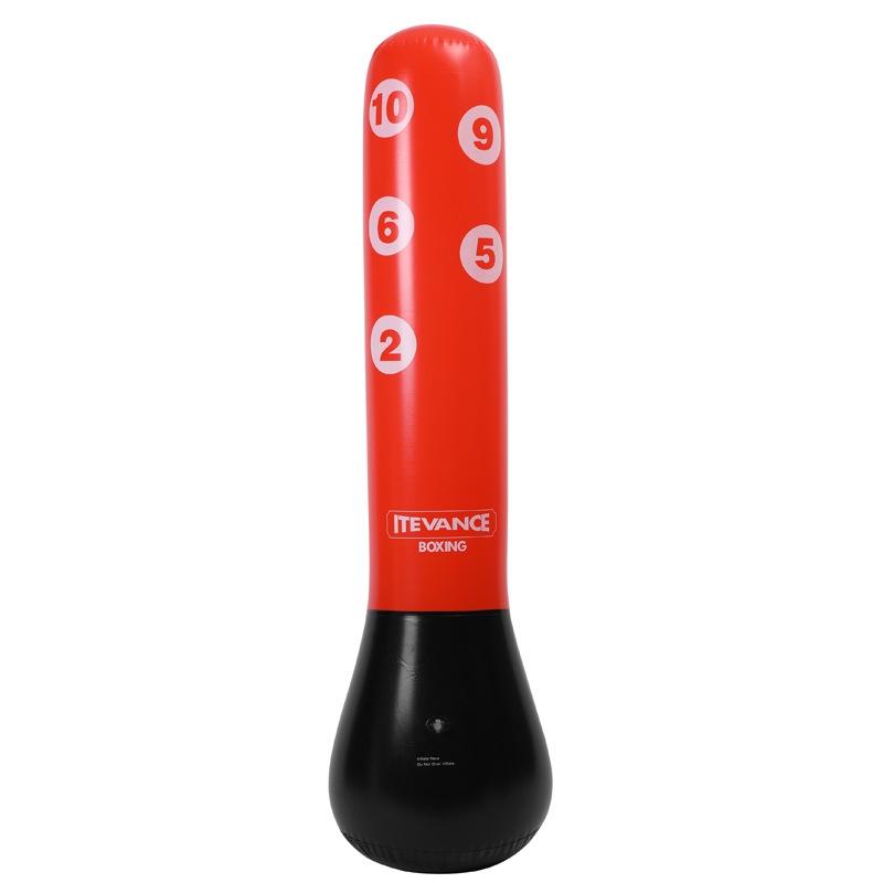 1.55M Vertical Inflatable Punching Bag For Kids - Pvc Tumbler Boxing Column-1915197061754654720