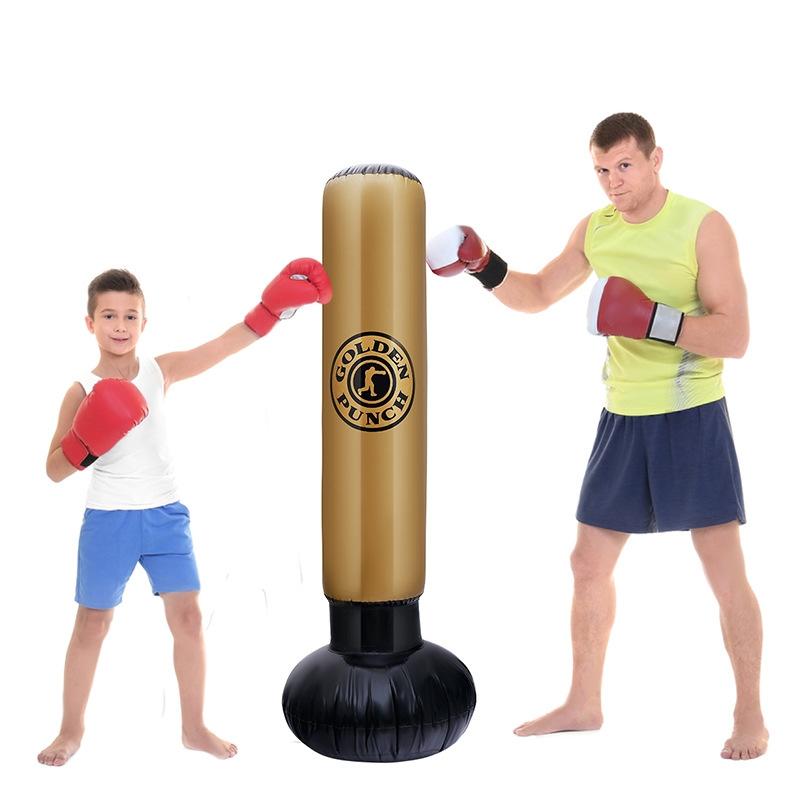Vertical Inflatable Punching Bag Tumbler - Pvc Adult / Child 1.6M Height-1915197684067733510