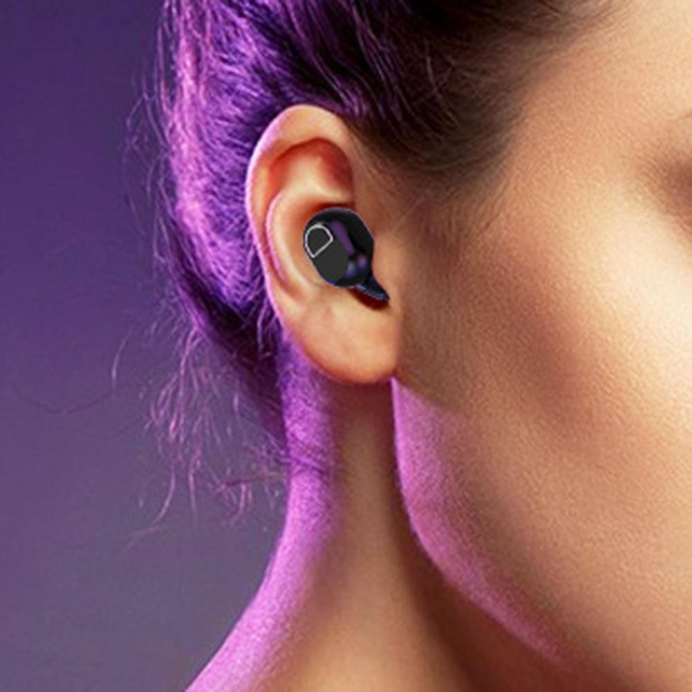 Mini Bluetooth Earphone With Hd Call - Black-1915197628040220681