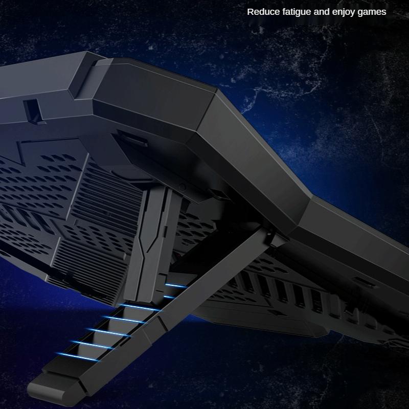 6-Fan Adjustable Rgb Laptop Cooling Base-1915198131620941831