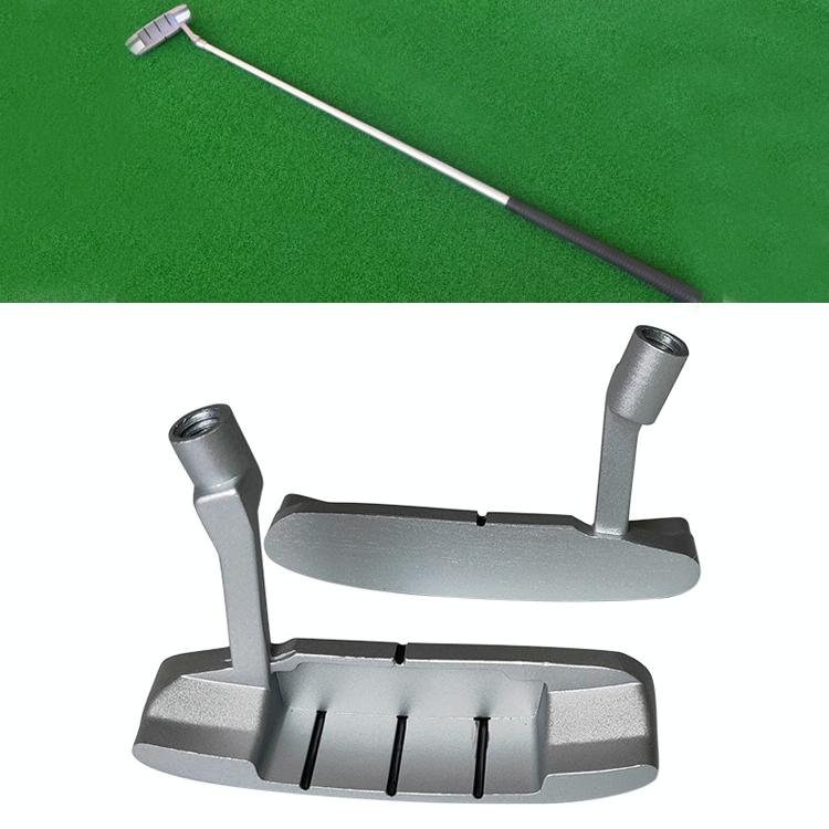 Kids Golf Putter Head - Single-Sided Zinc Alloy Practice Putter - Silver-1964932216446390278