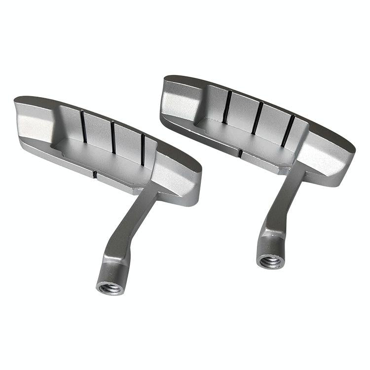 Kids Golf Putter Head - Single-Sided Zinc Alloy Practice Putter - Silver-1964932216446390273