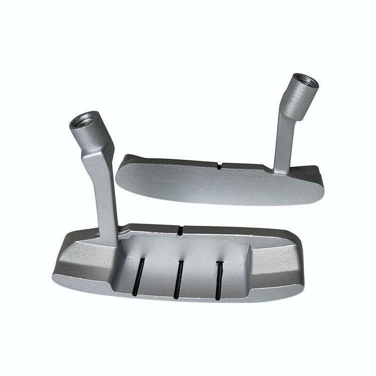 Kids Golf Putter Head - Single-Sided Zinc Alloy Practice Putter - Silver-1964932216446390275