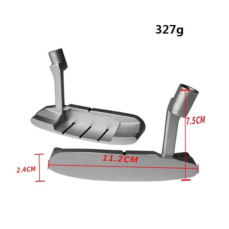 Kids Golf Putter Head - Single-Sided Zinc Alloy Practice Putter - Silver-1964932216446390277