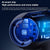 Black Storage Model Fitness Massager - Relax Muscles-1915198153473265668