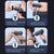Black Storage Model Fitness Massager - Relax Muscles-1915198153473265670