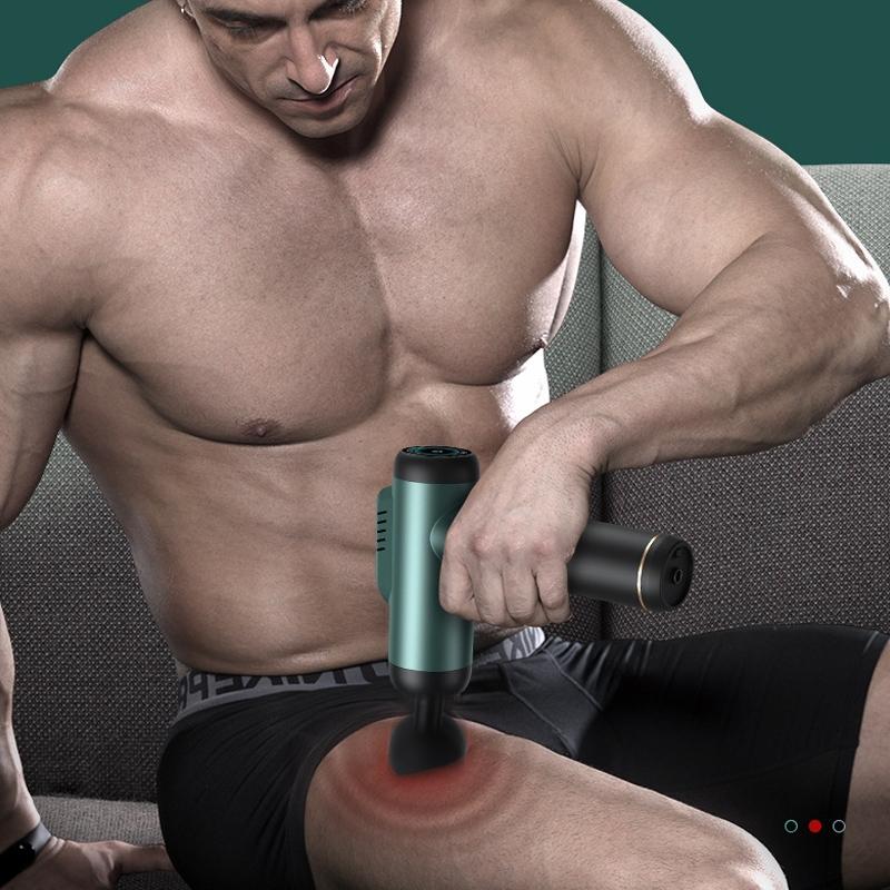 Flagship Model 6 Gears Fascia Massage Gun For Muscle Relaxation-1915197996681793543
