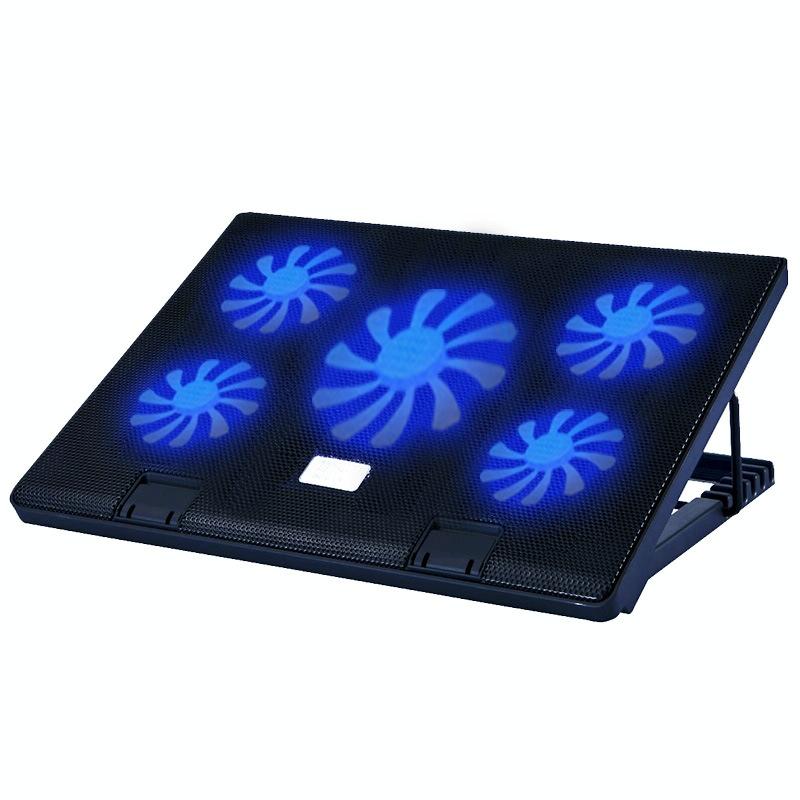 5-Fan Laptop Cooler With Adjustable Speed-1964932192975065088