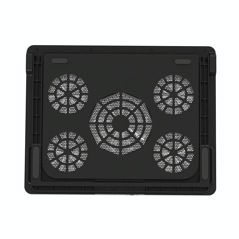 5-Fan Laptop Cooler With Adjustable Speed-1964932192975065089