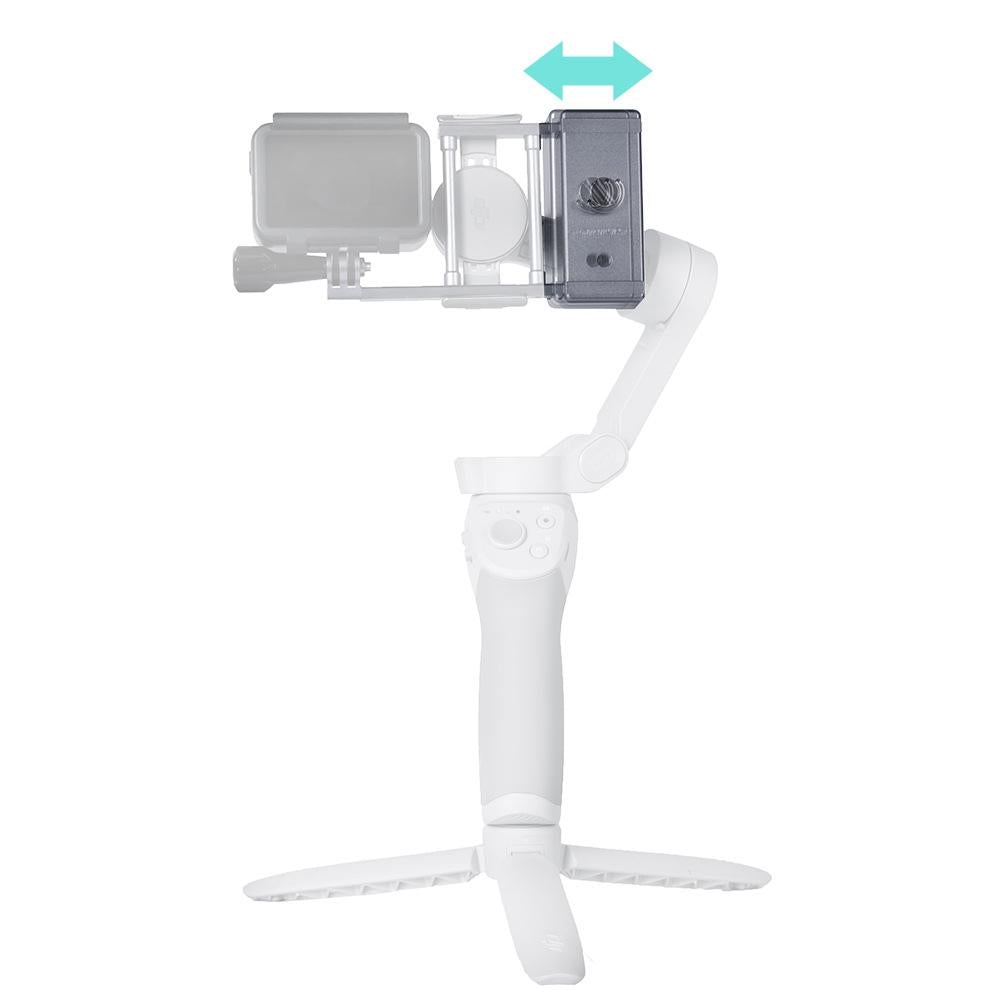 Aluminum Mount Plate Adapter For Dji Action / Gopro Hero9 / 8 Mobile 3 / Om4 Gimbal-1915198397552398336