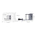 Aluminum Mount Plate Adapter For Dji Action / Gopro Hero9 / 8 Mobile 3 / Om4 Gimbal-1915198397552398337