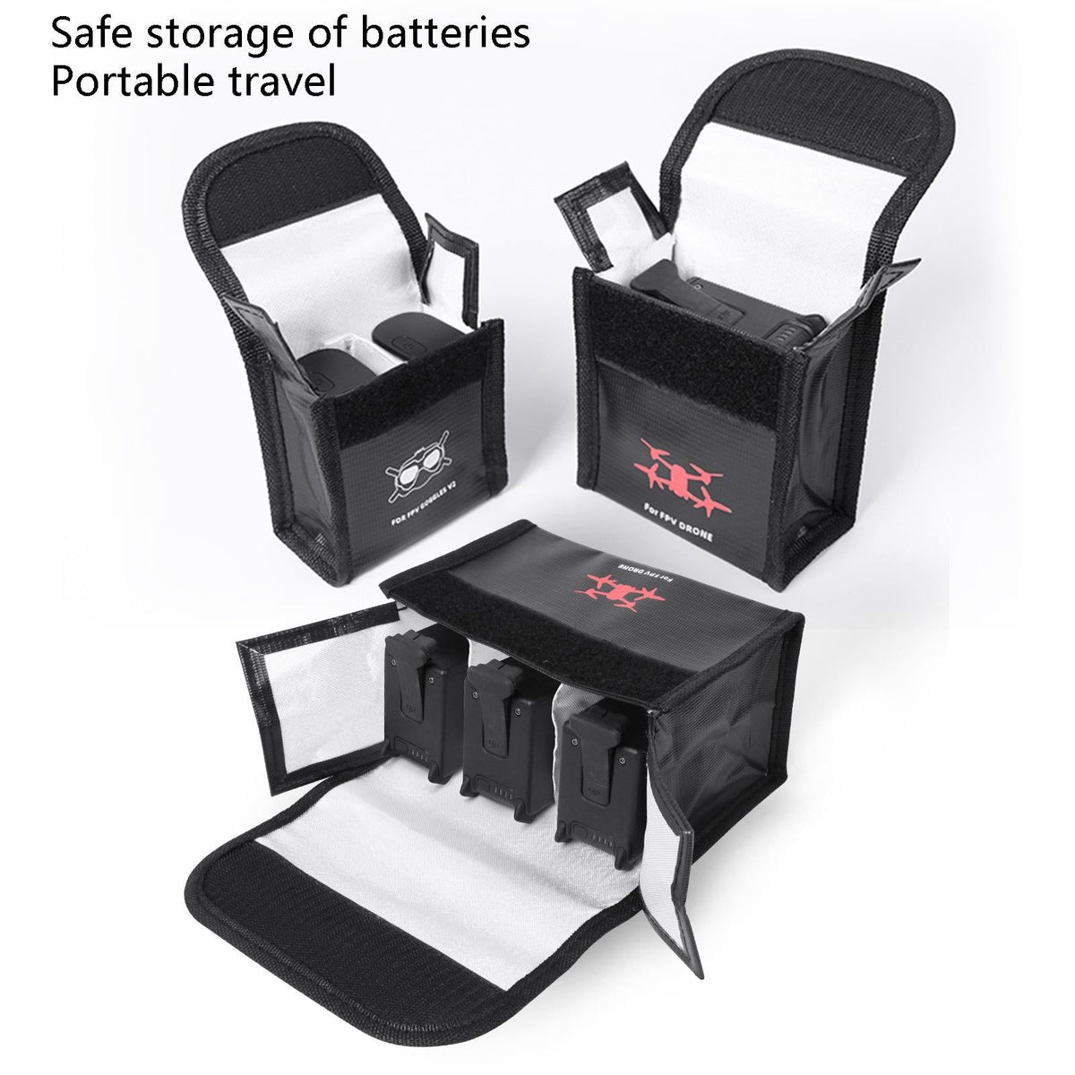 Dji Fpv Battery Explosion-Proof Bag For Glasses-1915198326190510085