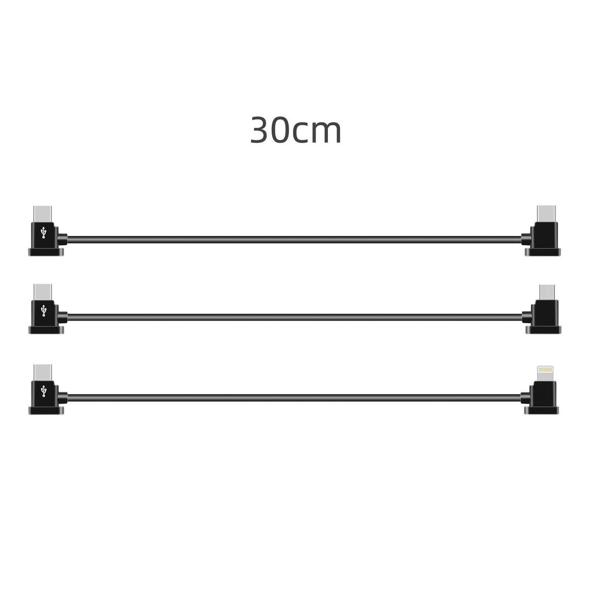 30Cm Type C To Type C Cable For Dji Mavic Air 2S / Fpv Flight Glasses V2 / Mini 2 / Pocket 2-1915197446229725186