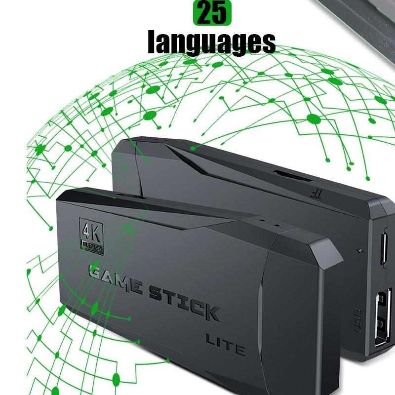 Wireless Hd Game Console - 64G 10 000 Games Y3 Lite-1915198134833778690