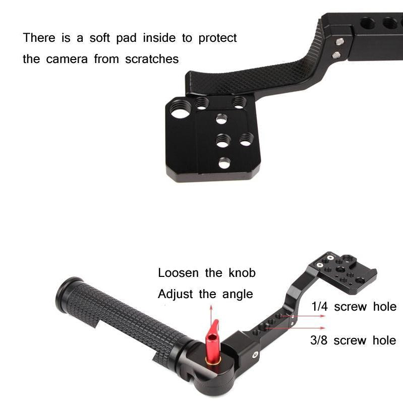 Adjustable Angle Slr Stabilizer Handle For Dji Ronin S / Sc-1915197141245104130
