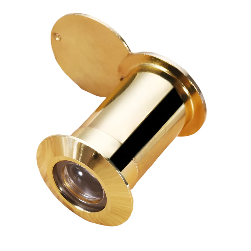 2-Pack Wide-Angle Security Door Viewer - 200 Degree Hd Glass Lens Anti-Tiny Gold-1915197177932681216