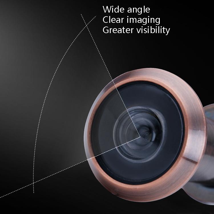 2-Pack Wide-Angle Security Door Viewer - 200 Degree Hd Glass Lens Anti-Tiny Green Bronze-1915197034730754051