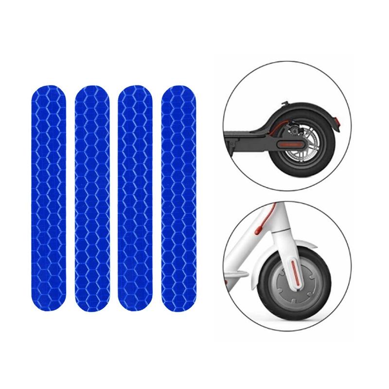 Reflective Stickers For Ninebot Max G30 Scooter - Blue-1964932236272865286