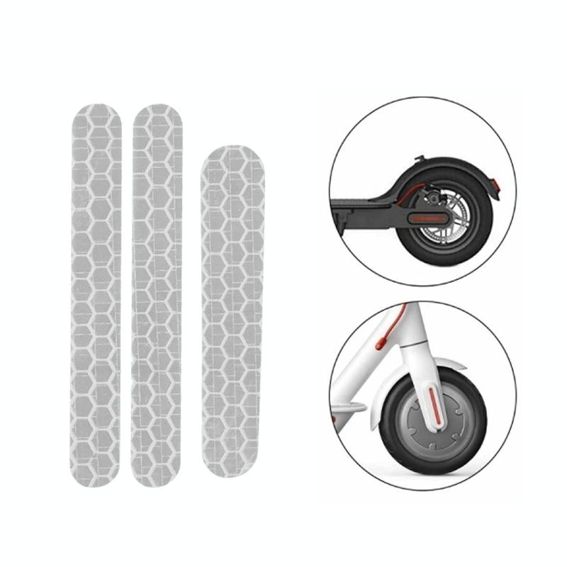Reflective Sticker For Ninebot Es2 Scooter - White-1964932283148406784