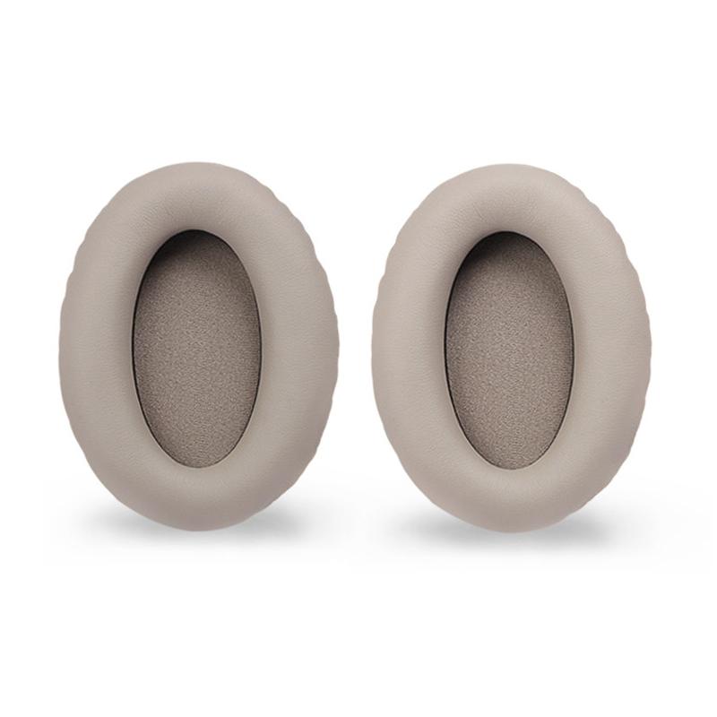 2-Pack Headset Sponge Covers For Sony Wh-1000Xm2 / Xm3 / Xm4 - Champagne Gold Protein With Card Buckle-1915197156579479558