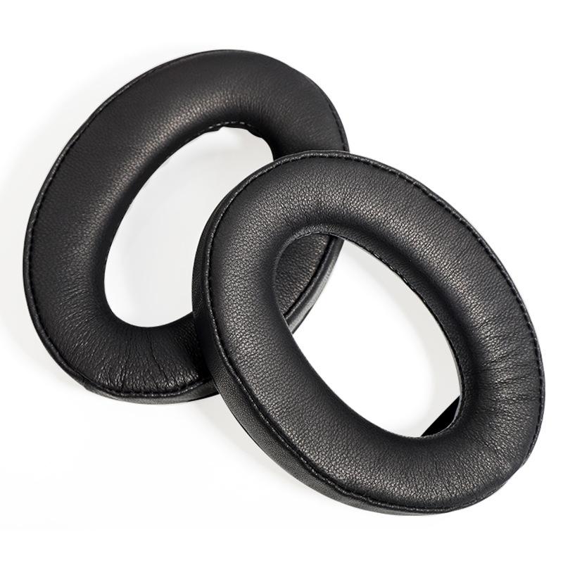 2-Pack Sony Wh-1000Xm2 / Xm3 / Xm4 Headset Covers - Black Lambskin-1915198367282106369