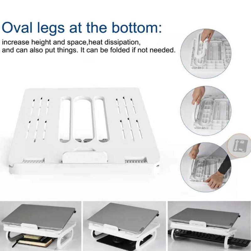 Adjustable Foldable Laptop Stand For Cooling And Ergonomic Lifting-1964932331345154054